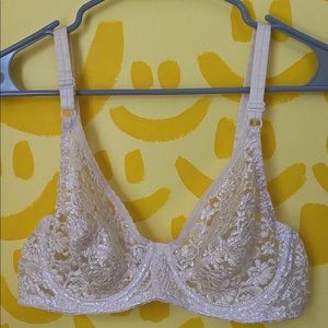 LOVABLE UNLINED LACE BRA 38B